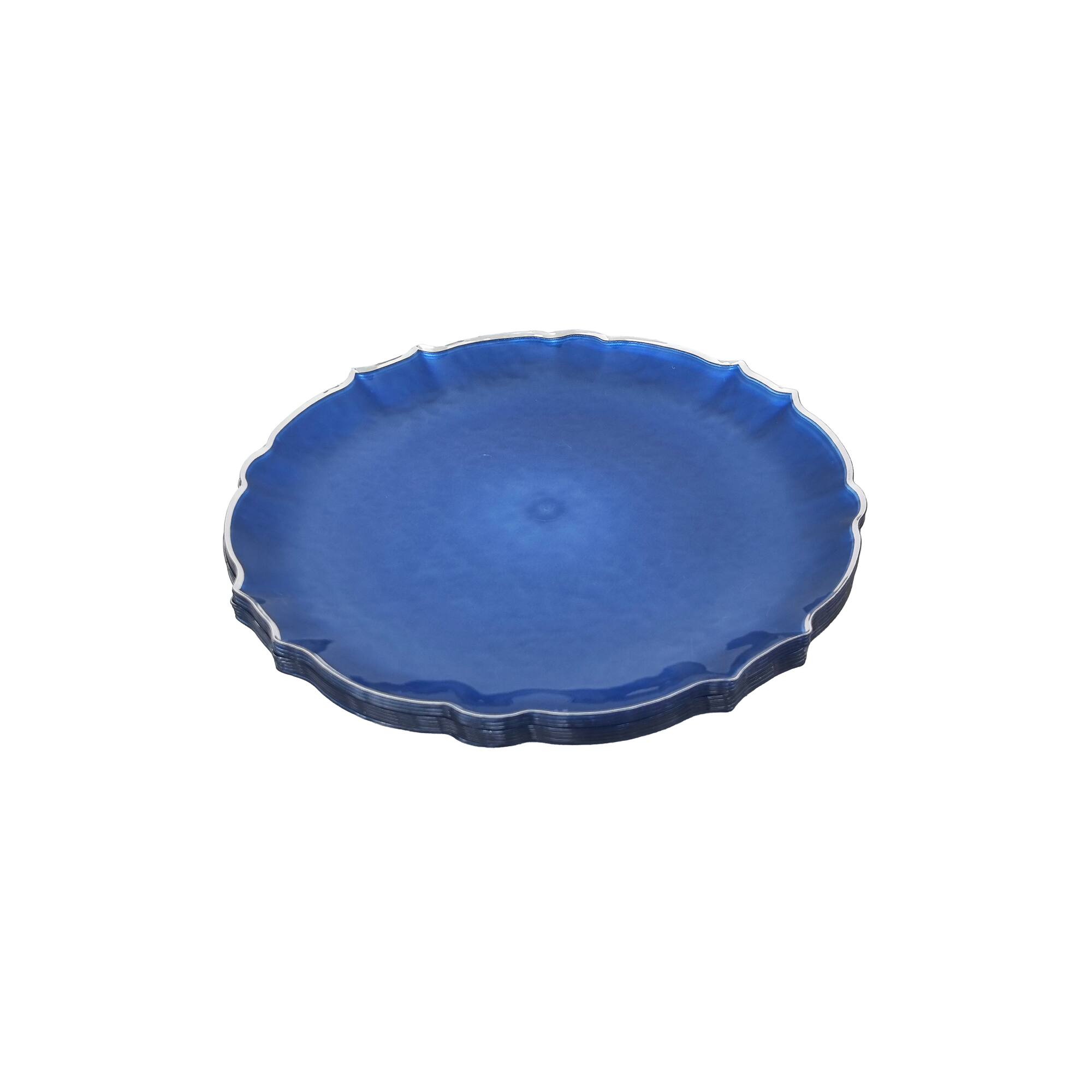 Modern Coast 7" Blue Snack Plates, 10ct. by Celebrate It™
